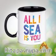 Porselen Kupa - Aquaman - Sea (BK-AM229) Lisanslı Ürün