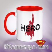 Porselen Kupa - Superman - Hero (BK-SM223) Lisanslı Ürün