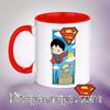 Porselen Kupa - Superman - Chibi (BK-SM222) Lisanslı Ürün