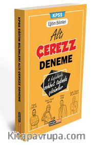 2020 KPSS Eğitim Bilimleri Çerez 6 Deneme Sohbet Tadında Çözümler