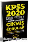 2020 KPSS Genel Yetenek 2013-2019 Konularına Göre Tamamı Çözümlü Çıkmış Sorular