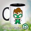 Porselen Kupa - Green Lantern - Chibi (BK-GL236) Lisanslı Ürün