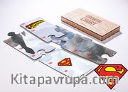 Ahşap Boy Cetveli - Superman - Up (BK-SM244) Lisanslı Ürün