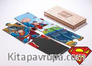 Ahşap Boy Cetveli - Superman - Stronger (BK-SM242) Lisanslı Ürün