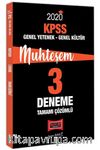 2020 KPSS Genel Yetenek Genel Kültür Muhteşem Tamamı Çözümlü 3 Deneme