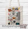 Askılı Bez Çanta - Looney Tunes - Bugs Bunny (BK-LT204) Lisanslı Ürün