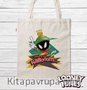 Askılı Bez Çanta - Looney Tunes - Kabooom (BK-LT213) Lisanslı Ürün