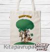 Askılı Bez Çanta - Looney Tunes - That's All Folks (BK-LT214) Lisanslı Ürün