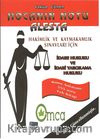 Hocanın Notu Alesta (Hakimlik ve Kaymakamlık Sınavları İçin)
