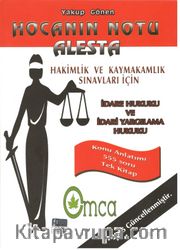 Hocanın Notu Alesta (Hakimlik ve Kaymakamlık Sınavları İçin)