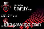 2016 KPSS Kim Korkar Tarih'ten Ders Notları
