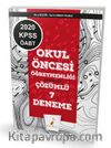 2020 KPSS ÖABT Okul Öncesi Öğretmenliği 7 Çözümlü Deneme