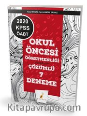 2020 KPSS ÖABT Okul Öncesi Öğretmenliği 7 Çözümlü Deneme