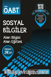 2016 KPSS ÖABT Sosyal Bilgiler Konu Anlatımlı Modüler Set 
