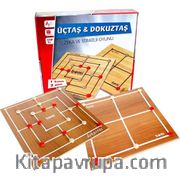 Üçtaş - Dokuztaş Ahşap Tabla ve Boncuklar(1567)