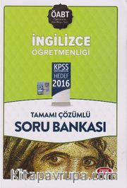 2016 KPSS ÖABT İngilizce Öğretmenliği Tamamı Çözümlü Soru Bankası