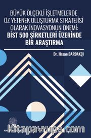 Büyük Ölçekli İşletmelerde Öz Yetenek Oluşturma Stratejisi Olarak İnovasyonun Önemi:  Bist 500 Şirketleri Üzerinde Bir Araştırma