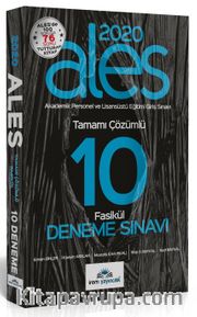 2020 ALES 10 Fasikül Deneme Çözümlü 
