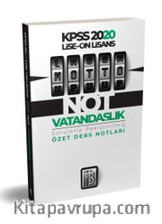2020 KPSS Lise Önlisans Motto Vatandaşlık Ders Notları 