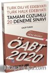 2020 KPSS ÖABT Türk Dili ve Edebiyatı Öğretmenliği Türk Halk Edebiyatı Tamamı Çözümlü 20 Deneme Sınavı 