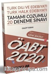2020 KPSS ÖABT Türk Dili ve Edebiyatı Öğretmenliği Türk Halk Edebiyatı Tamamı Çözümlü 20 Deneme Sınavı 