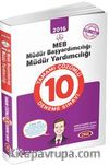 2016 MEB Müdür Başyardımcılığı - Müdür Yardımcılığı Tamamı Çözümlü 10 Deneme Sınavı