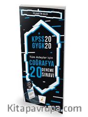2020 KPSS Coğrafya 20 Deneme Sınavı Dijital Çözümlü