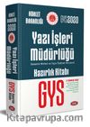 Adalet Bakanlığı Yazı İşleri Müdürlüğü GYS Hazırlık Kitabı
