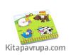 Montessori Ahşap Zeka Oyunları / w-Grip Parts Farm Animals