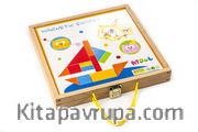 Montessori Ahşap Zeka Oyunları / w-Magnetic Shapes