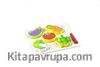 Montessori Ahşap Zeka Oyunları / w-Vegetables Cut