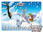 Looney Tunes - Snow Ahşap Puzzle 35 Parça (KOP-LT221 - XXXV) Lisanslı Ürün