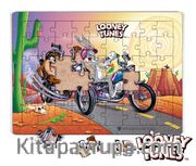 Looney Tunes - Motorcycle Ahşap Puzzle 54 Parça (KOP-LT225 -LIV) Lisanslı Ürün