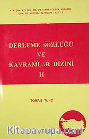 Derleme Sözlüğü ve Kavramlar Dizini II
