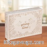 Sürgülü Ahşap Kutu - Spring Time