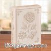 Sürgülü Ahşap Kutu - Barok Güller