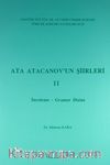 Ata Atacanov'un Şiirleri 2