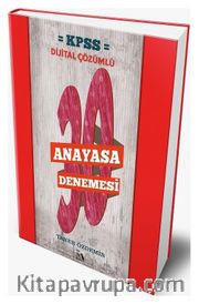 KPSS Anayasa 30 Deneme Dijital Çözümlü