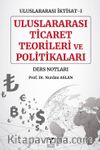 Uluslararası İktisat-I Uluslararası Ticaret Teorileri Ve Politikaları