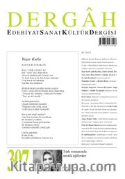 Dergah Edebiyat Sanat Kültür Dergisi Sayı:307 Eylül 2015