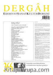Dergah Edebiyat Sanat Kültür Dergisi Sayı:366 Ağustos 2020