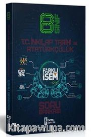 Farklı İsem LGS 8. Sınıf T. C. İnkılap Tarihi ve Atatürkçülük Soru Bankası
