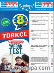 8. Sınıf Türkçe Yeni Nesil Yaprak Test