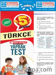 5. Sınıf Türkçe Yeni Nesil Yaprak Test