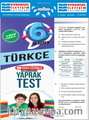 6. Sınıf Türkçe Yeni Nesil Yaprak Test