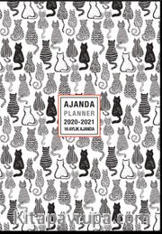 2020-2021 16 Aylık Ajanda Black Cats