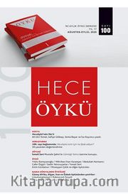 Hece Öykü İki Aylık Öykü Dergisi Sayı:100 Ağustos – Eylül 2020