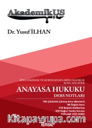 Akademikus Anayasa Hukuku Ders Notları