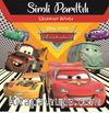 Disney Arabalar Simli Parıltılı Boyama Kitabı