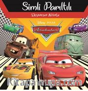 Disney Arabalar Simli Parıltılı Boyama Kitabı